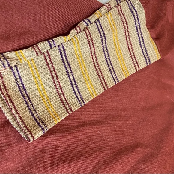 My LAnd Tunic Dress Long Sleeve Burnt Orange NWT - Picture 6 of 10